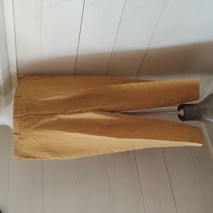 Gender neutral seersucker  pants 20" waist laying flat 38" long